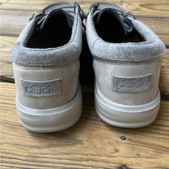 NEW Hey Dude Paul Slip On Shoes Loafer Mens Size 14 Ice Grey - Picture 4 of 8